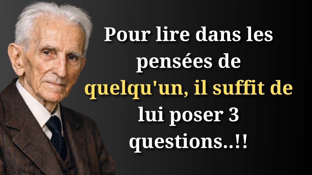 Pour lire dans les pensées de quelqu'un, posez-lui simplement 3 questions||Citations de Nikola Tesla