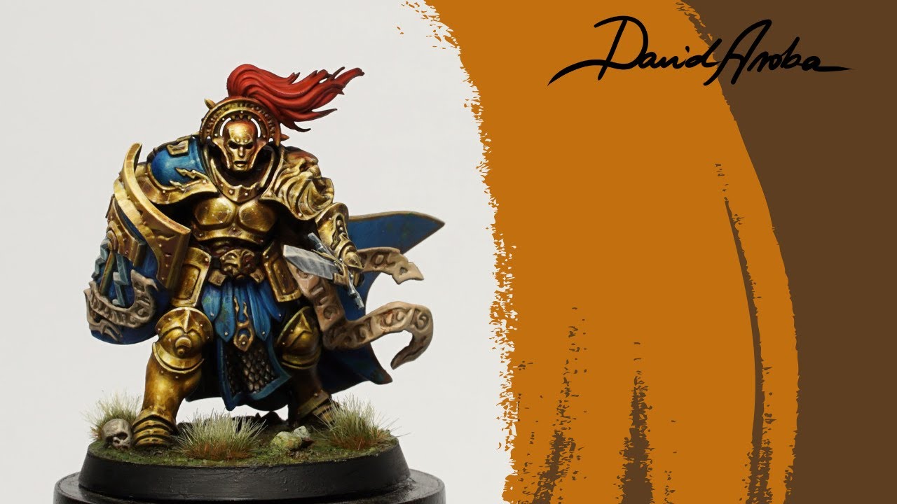 Pintando Stormcast NMM DORADO / Warhammer Age Of Sigmar / Metal no