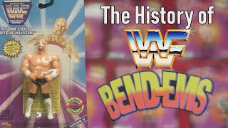 The History of The WWF Bend-ems Toy Line