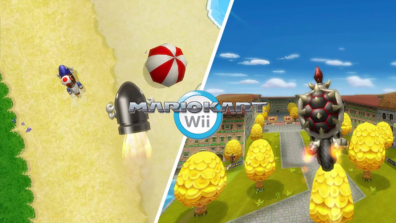TINY TRACKS  Banana Cup MARIO KART WII  | Custom Track Mod | 4k60
