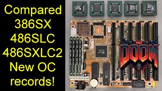 386SX vs 486SLC vs 486SXLC2... New Overclocking records! Doom Playable?
And here we are again with more tests on my SER-386-SS (RC2016) 386SX Motherboard!
This time I test way more CPUs and I push them to the limit:
1) New Am386SX Chip
2) An Intel 80386SX-40
3) A TX486SLC-33
4) A 486SXLC2-G50-WN
So... I compare 386SX vs 486SLC vs 486SXLC2.
New Overclocking records were reached!
A new, custom / modified ALI Bios is used!
Also for the first time I include FastDoom runs!
Yeah, Doom is actually playable on 386SX!
Modded BIOS file for RC2016 Motherboards.
https://drive.google.com/file/d/1DNq2IDfkiZTdpMsm5D-ljUpbMxSzWHtk/view
Benchmark results:
https://docs.google.com/spreadsheets/d/1boEcq73_EUCSniDHcbWif57oydCL9Te4/view
K2s Retro Workshop - RC2016 with working Clock Double:
https://www.youtube.com/watch?v=t415uFWPkmY
K2s Retro Workshop - Cx486SLC 50Mhz Video:
https://www.youtube.com/watch?v=ldYQQPYlRAU
TIMESTAMPS
00:00 - Intro
01:23 - Used Hardware.
03:04 - Modded Bios and Settings.
04:54 - The 386SX CPUs.
06:47 - 386SX OC Results.
10:59 - The 486SLC CPU.
12:10 - 486SLC OC Results.
14:49 - The 486SXLC2 CPU.
18:00 - 486SXLC2 OC Results.
21:22 - All Benchmark Results.
23:47 - Outro
This one had a lot of work. I hope you will enjoy it!
Please like, comment, share and subscribe for more!
Support me with PayPal so I can bring you more Videos like that:
https://paypal.me/galanopu 386SX vs 486SLC vs 486SXLC2... New Overclocking records! Doom Playable?