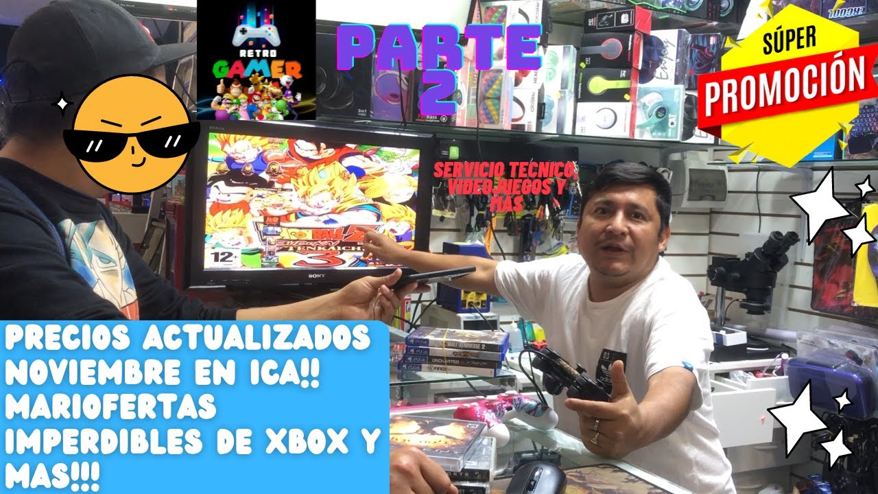 VISITA A LA TIENDA RETRO GAMERS EN POLVOS ROSADOS ICA - MARIOFERTAS Y PRECIOS ACTUALIZADOS NOVIEMBRE