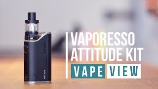Vaporesso Attitude Vape Kit Unboxing - Vape View | VAPE SUPERSTORE