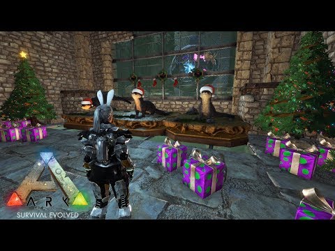 23 Ark Ex クリスマスイベントでお宝get 始めてarkクリスマス堪能できたぞ Pc版公式pve Ark Survival Evolved Youtube