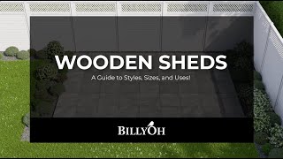Wooden Sheds: The Ultimate Guide to Style, Sizes & Uses | Organise Your Garden in Style!