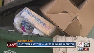 Trash troubles continue to pile up in Belton