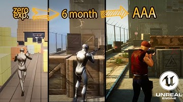 How to make Game in Unreal Engine 5 without experience in 6 month My Guide