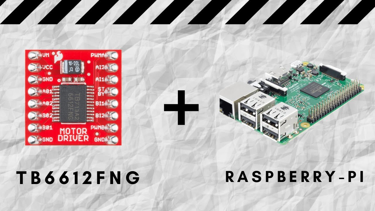 TB6612FNG | Raspberry pi | Circuit Connection | Surveillance Rover(Part ...