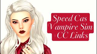 Romantic Vampire || Thesims4 || SpeedCas || With CC Links