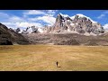 Hiking the cordillera huayhuash trek in peru