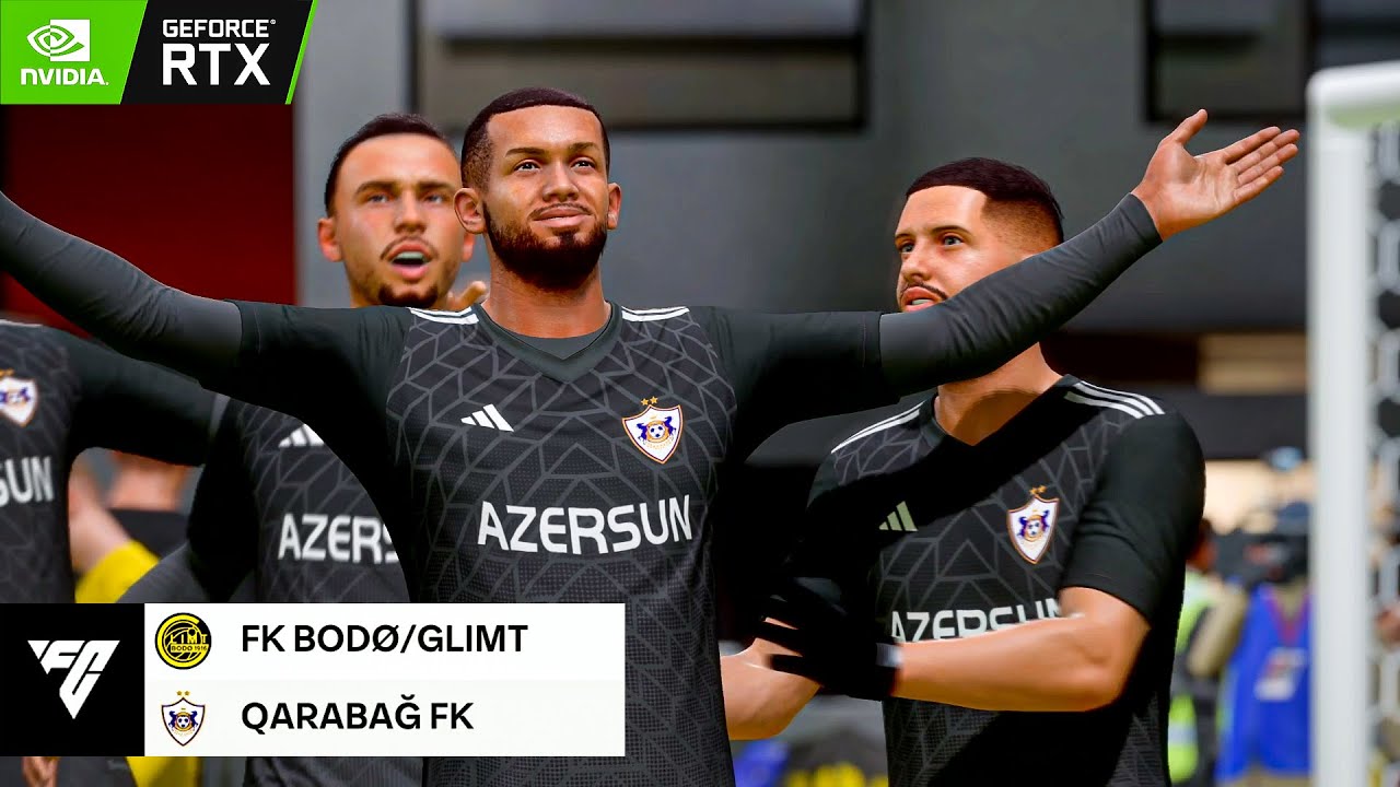 Gözlədiyiniz matç❗ Norveç səfərində Juninho şousu🔥 Bol qollu Bodo/Glimt-Qarabağ FC 25 2K