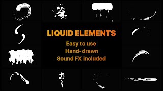 Liquid Motion Shapes After Effects Templates