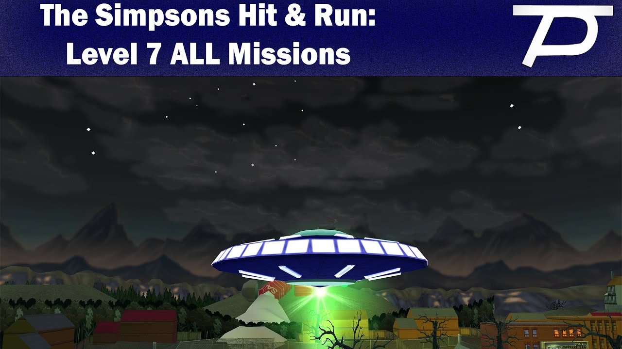The Simpsons Hit & Run: Level 7 ALL Missions - YouTube