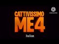 Despicable Me 4 Title Card Multi Language The Ultimate 