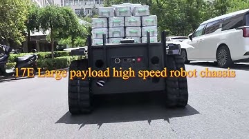17E Large payload high speed robot chassis
