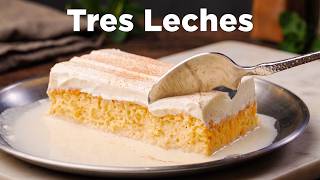 Tres Leches Cake | EASY & MOISTEST Vanilla Tres Leches Recipe screenshot 4
