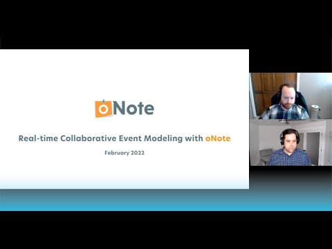 Real-time Collaborative Event Modeling with oNote - YouTube