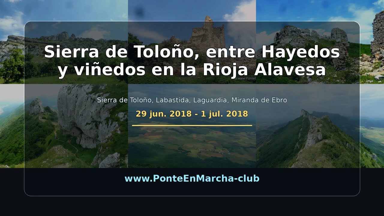 Sierra de Toloño, entre Hayedos y viñedos en la Rioja Alavesa