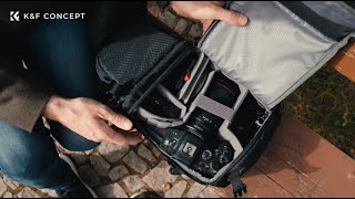 K&F CONCEPT Camera Backpack Sling Bag|Photographer's Daily Bag 10L screenshot 5