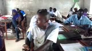 Gambia teachers on E learning in Soma Proper LRR screenshot 2