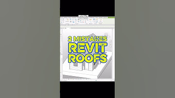 Fix these common mistakes when building roofs in Revit #doryazararchitect #architect #revit