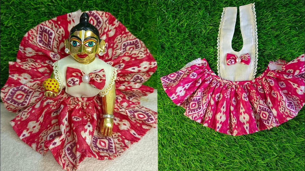 Laddu gopal summer dress || size - 6 or 7no ||