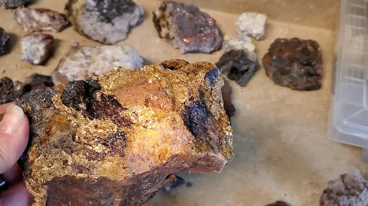 Graves Mountain, GA rockhounding finds