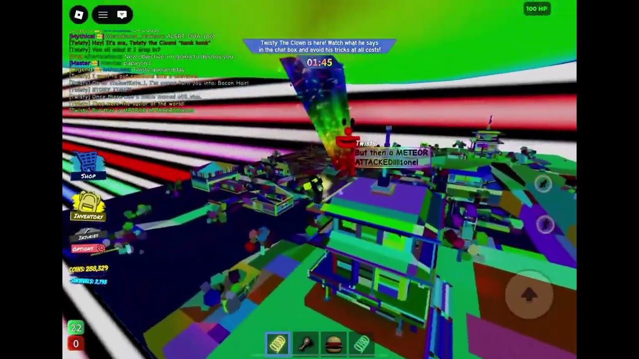 TAU - Twisty the Clown beats Amethyst