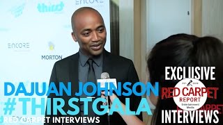 DaJuan Johnson #Bosch interviewed at the 8th Annual Thirst Gala #ThirstGala