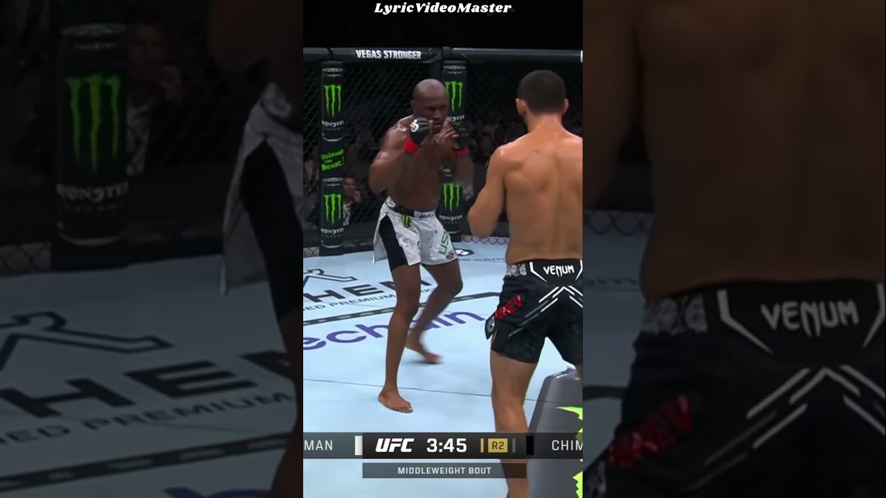 Chimaev's Intense Fight Focus: Round 2 Engagement Unfolds!