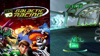 (PS3) Ben 10: Galactic Racing | Single Race | Wet Wasteland - Piscciss Falls (Hard) | Ben Tennyson screenshot 5