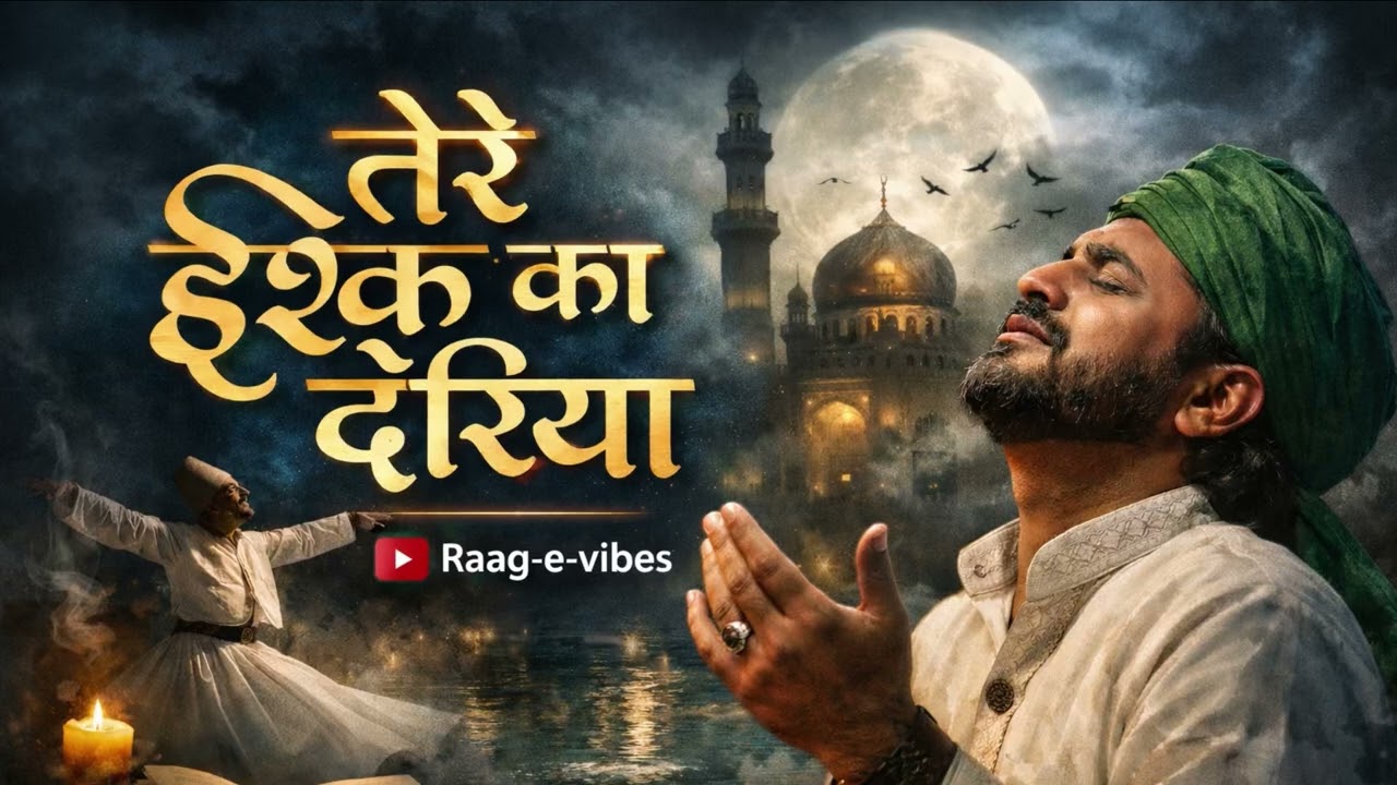 TERE ISHQ KA DARIYA 💔🍂|| sufi qwwali song 🎶 ||