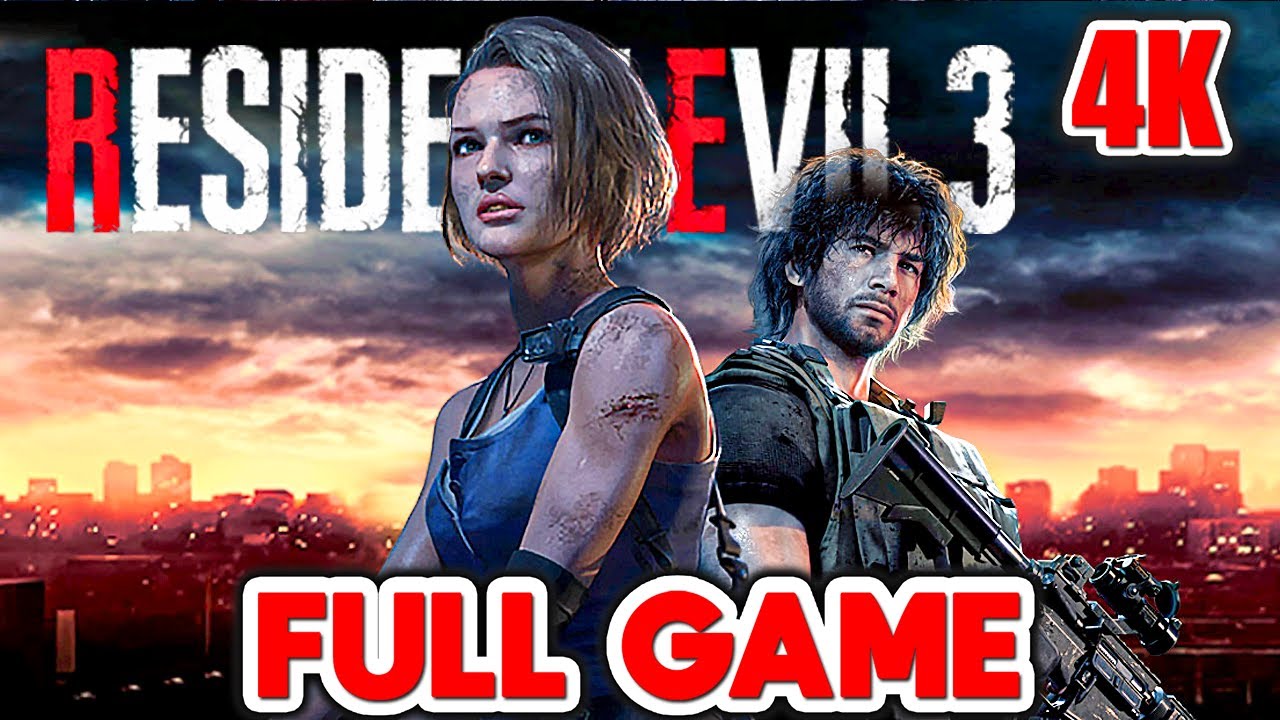 Resident Evil 3 - Full Game Walkthrough Gameplay (4K 60FPS HDR) Ray ...