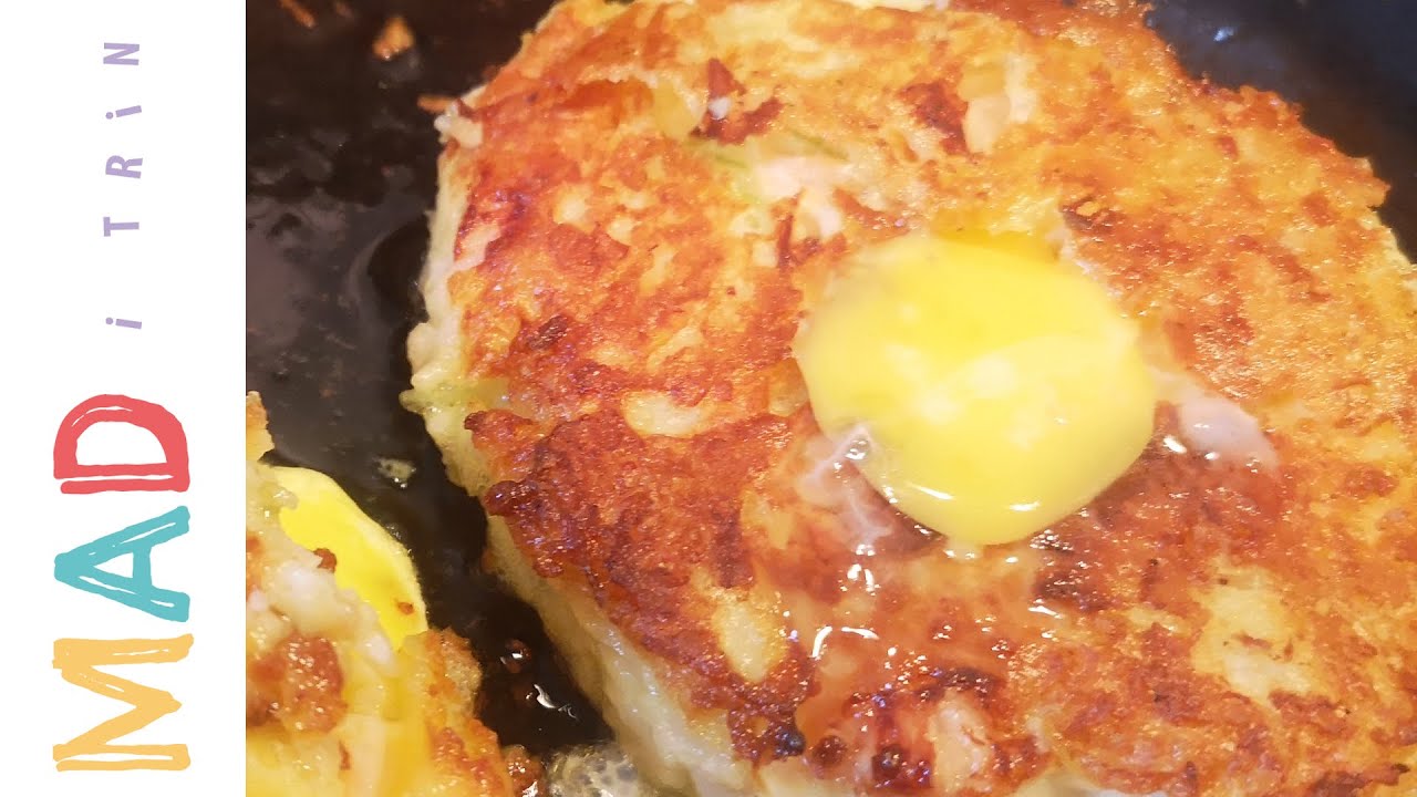 Røsti med skinke og æg