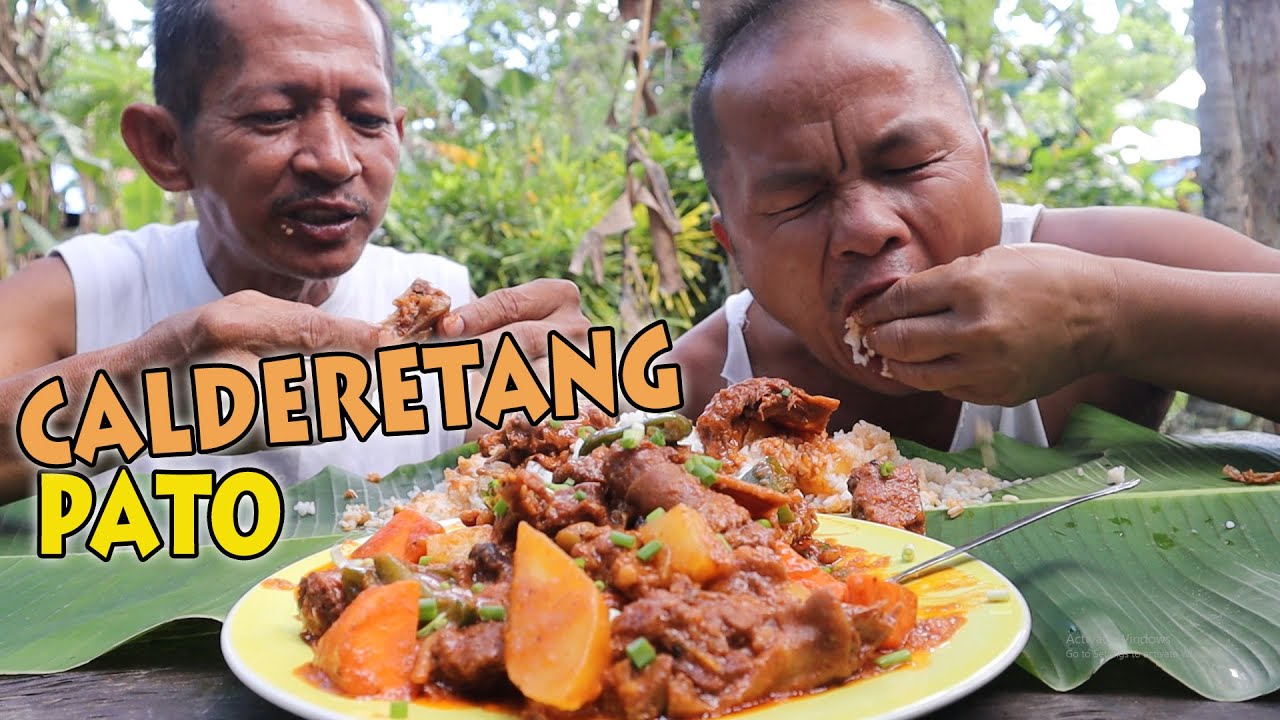 CALDERETANG PATO MUKBANG