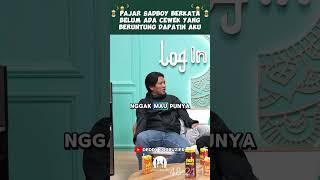 FAJAR SADBOY BERKATA BELUM ADA CEWEK YANG BERUNTUNG DAPATIN AKU - HABIB JAFAR ONAD BORIS LOGIN