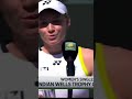 Elena Rybakina after losing to Aryna Sabalenka in the Indian Wells final