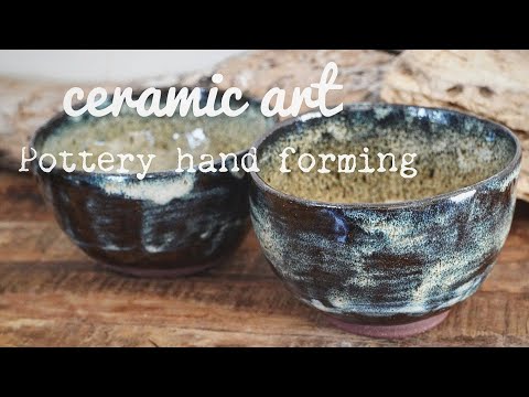 陶芸」pottery/またまた大失敗！手びねりで小どんぶりを造った
