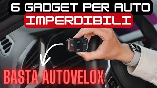 6 IMPERDIBILI GADGET per la Tua AUTO Acquistabili su Amazon nel 2024