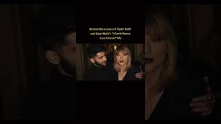 Zayn Malik U0026 Taylor Swift Bts Making i Dont Wanna    zayn 1d shorts taylorswift