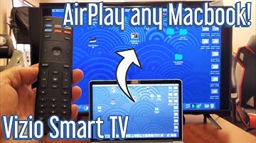 How to AirPlay (Screen Mirror) Macbook to Vizio Smart TV (Wireless Mirror)