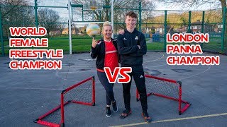 Street Panna vs Liv Cooke! Female Freestyle World Champ!!