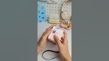 🎧Printing ribbon label & decorating my headphones with Phomemo P12#giftideas #handmade #labelmaker