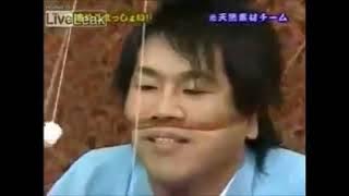 Funny Japanese Game Show Marshmallow Eating Contest with a twist