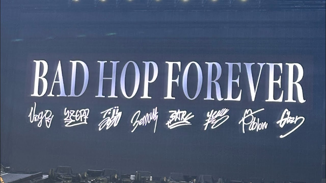 ミュージック BADHOP FOREVER.THE FINAL TOKYO DOME LIVE BADHOP FOREVER.THE FINAL TOKYO DOME LIVE TOKYO DOME BOOTH – BAD