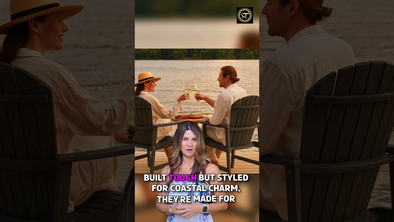 Harbor High Adirondack Duo: Cozy Outdoor Dining & Coastal Comfort