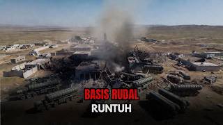 Israel Hujani Iran 4.000 Bom‼️Basis Rudal Langsung Runtuh