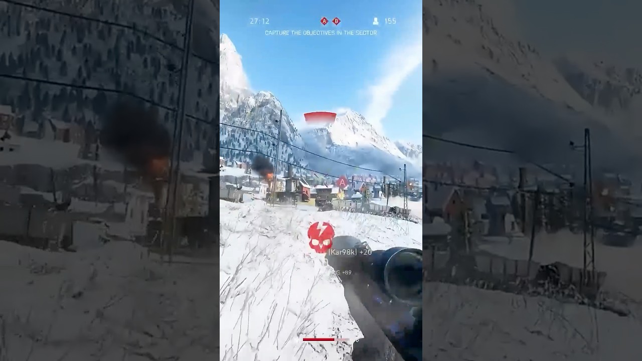 Counter Sniping on Narvik - Battlefield 5 sniping