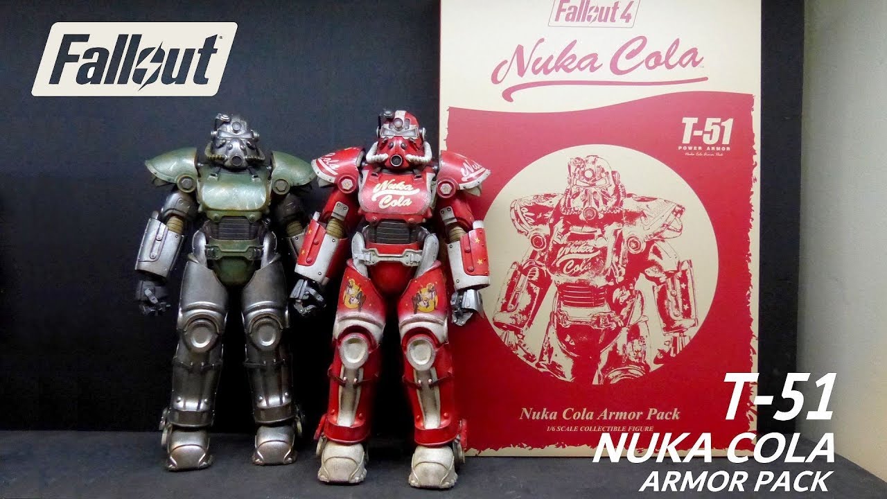 nuka cola power armor figure