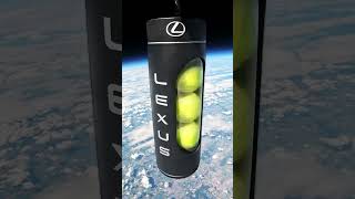 Tennis balls from space.